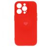 Ovitek  HEART za iPhone 12 - rdeč
